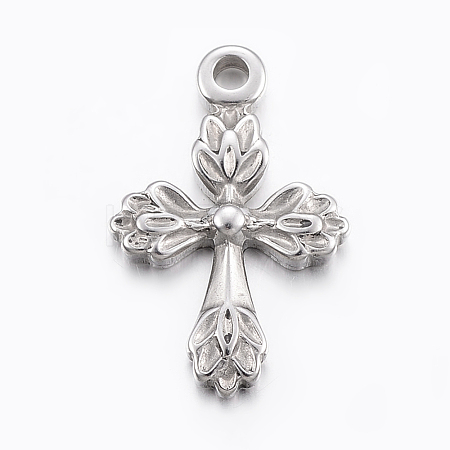 Tarnish Resistant 304 Stainless Steel Pendants STAS-E421-080P-1