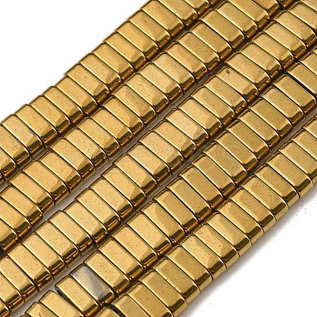 Electroplated Non-magnetic Synthetic Hematite Beads Strands G-C106-B02-12A-1