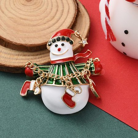 Christmas Theme Enamel Pins LS-JEWB-F034-01B-1