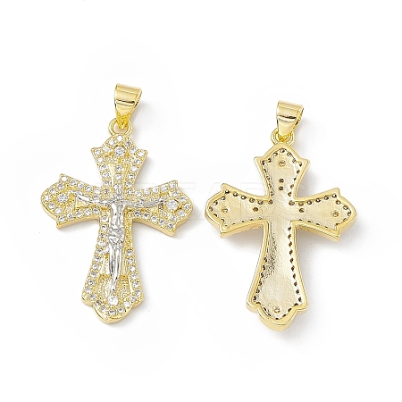 Rack Plating Eco-friendly Brass Charms KK-B065-10P-1