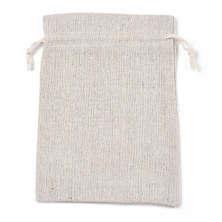 Cotton Cloth Packing Pouches Drawstring Bags ABAG-R011-13X18-01-1