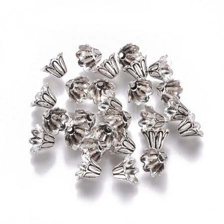 Tibetan Style Bead Caps LF0600Y-NF-1