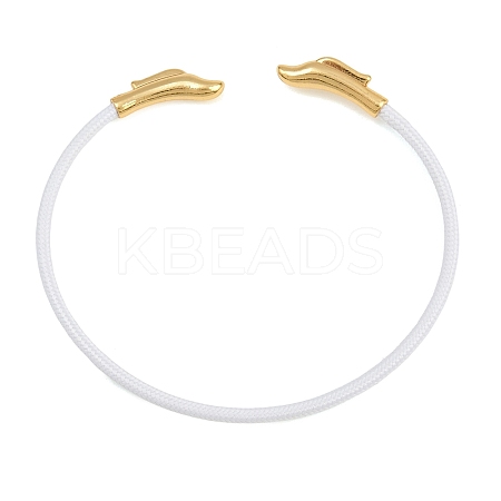Braided Steel Wire Bangles Making KK-CBA6056-02K-G-1