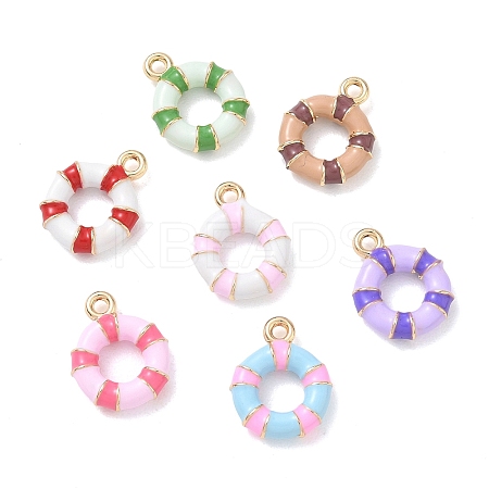 Alloy Enamel Pendants FIND-B069-08-1