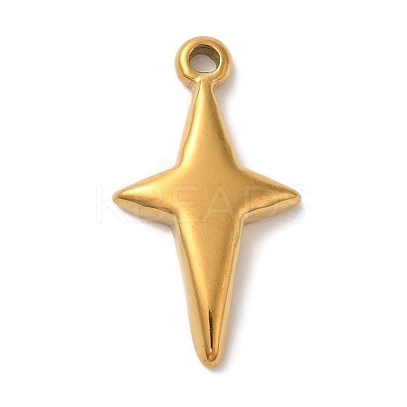 Ion Plating(IP) 304 Stainless Steel Pendants STAS-C110-02G-1