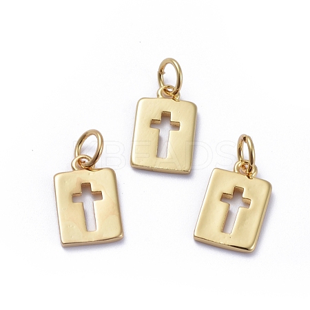 Brass Pendants KK-G387-02G-1