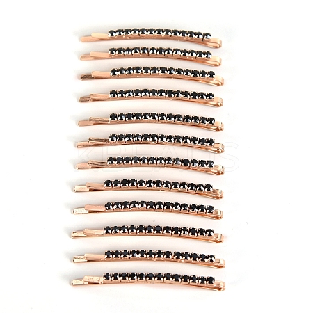Alloy Alligator Hair Clips PW-WGD3908-03-1