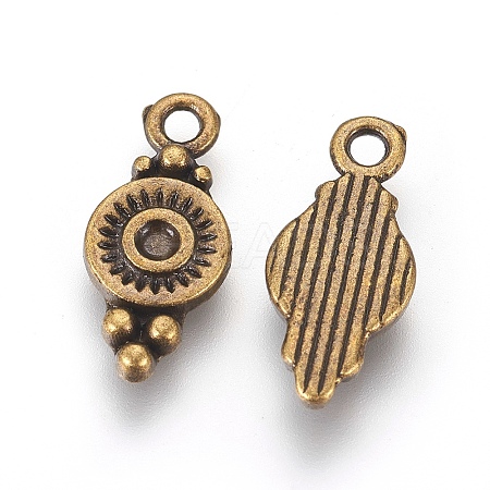 Tibetan Style Alloy Charms LS-EA270Y-NFAB-1