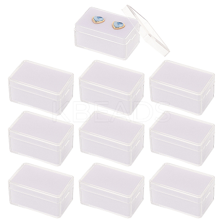 Acrylic Jewelry Storage Box LS-CON-WH0089-10B-1