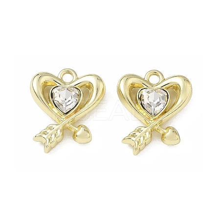 Alloy Rhinestone Pendants RB-CBA7D90-02G-1