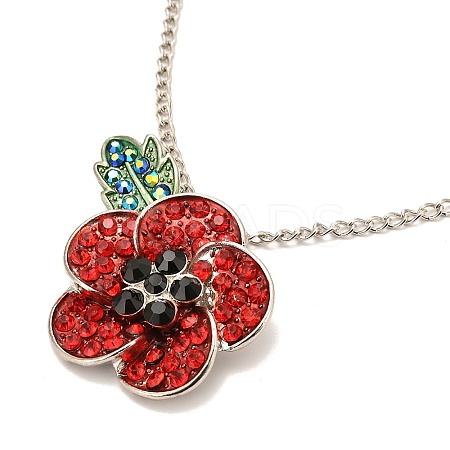 Alloy Pendant Necklaces LS-NJEW-B080-01P-1