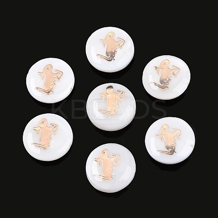 Natural Freshwater Shell Beads SHEL-N037-02H-G-1