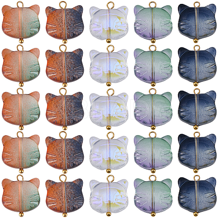 100Pcs Glass Charms GLAA-BM0001-04-1