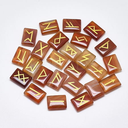 Natural Carnelian Cabochons G-T122-26A-1