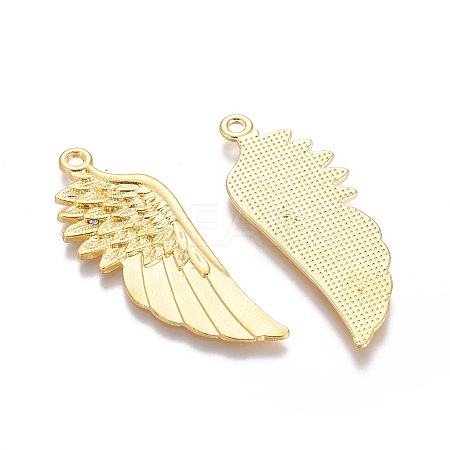 Tibetan Style Alloy Large Pendants X-EAAA036Y-G-1