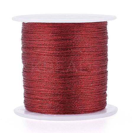 Polyester Braided Metallic Thread OCOR-I007-C-19-1