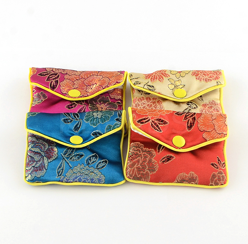 Wholesale Rectangle Cloth Zip Pouches - KBeads.com