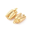 Brass Rhinestone Pendants KK-E793-02G-2