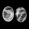 Natural Quartz Crystal Oval Worry Stone G-R487-01B-3
