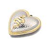 304 Stainless Steel Pendants STAS-M123-03G-PG-2