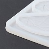 DIY Diamond Ring/Crystal Cluster/Heart Shape Ornament Silicone Molds LS-DIY-E065-04-5
