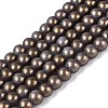 Baking Paint Glass Pearl Beads Strands LS-DGLA-ZX001-05B-20-1