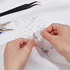 6 Pairs 3 Style 925 Sterling Silver Earring Hooks FIND-GO0001-70-4