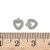 304 Stainless Steel Pendant Rhinestone Settings STAS-Z144-02P-03-3