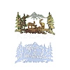 DIY Christmas Theme Display Decoration Food Grade Silicone Molds XMAS-PW0001-030B-1