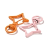 Spray Painted Alloy Swivel Clasps FIND-L016-01-2