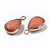 Synthetic Turquoise Pendants G-S359-279F-3