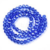 Electroplate Glass Beads Strands EGLA-A044-T3mm-A31-3