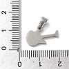 Non-Tarnish 304 Stainless Steel Pendants STAS-B053-15P-3