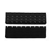 Polyester Women's 3 Rows x 9 Hooks Longline Corset Bra Extender FIND-WH0146-20B-02-1