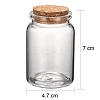 Glass Jar Glass Bottles Bead Containers AJEW-S074-03B-3
