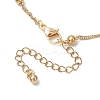 2Pcs 2 Colors 304 Stainless Steel Singapore Chain Bracelets Making AJEW-JB01307-4
