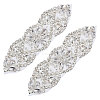 Rhinestone Self Adhesive Appliques Ornament Accessories DIY-WH0568-50A-1