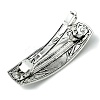 Alloy Hair Barrettes OHAR-C010-05B-AS-2