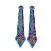 Rainbow Color Alloy Pendants PALLOY-S180-289-NR-2