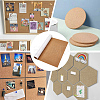 1 Roll Self-adhesive Cork Insulation Sheets AJEW-GF0012-21-4