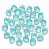 Transparent Spray Painted Glass Beads LS-GLAA-T016-04A-1