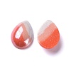 Opaque Glass Cabochons GGLA-S038-02A-10x14-3