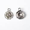 Tibetan Style Alloy Pendants TIBEP-K984-AS-RS-1