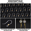 80Pcs Eco-Friendly Plastic Earring Hooks STAS-UN0054-49-5