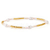 Imitation Pearl Beaded Stretch Bracelets for Women AM8486-2-1