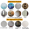 Sunflower Acrylic Mirrors Wall Stickers DIY-WH0167-49B-6