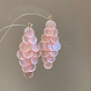 Shell Dangle Stud Earrings FS-WGED06D-07-1