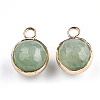 Natural Agate Pendants G-S344-33B-2