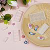 4Pcs 4 Styles 3D Silicone Molds MRMJ-FH0001-50-4