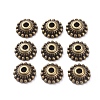 Tibetan Style Alloy Caps X-MLF1235Y-NF-1